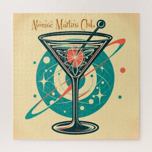 Atomic Martini Club Legpuzzel (Verticaal)