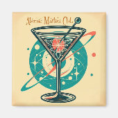 Atomic Martini Club Magneet (Voorkant)