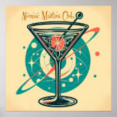 Atomic Martini Club Poster (Voorkant)