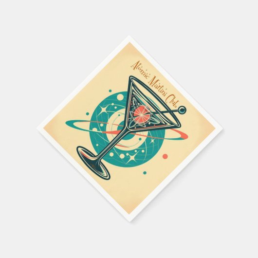 Atomic Martini Club Servet (Hoek)