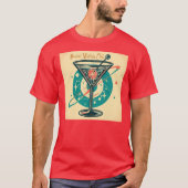 Atomic Martini Club Space Age T-shirt (Voorkant)