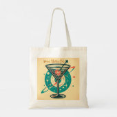 Atomic Martini Club Space Age Tote Bag (Achterkant)
