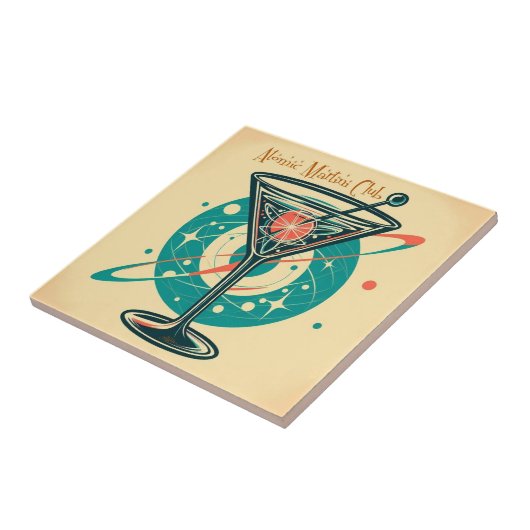 Atomic Martini Club Tegeltje (Zijkant)