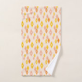 Atomic MCM Diamonds Patroongeel, Oranje, roze Bad Handdoek (Handdoek)