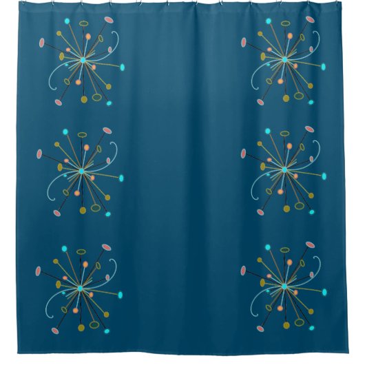 Atomic MCM Douchegordijn (Voorkant)