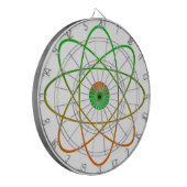 Atomic Metal Cage Dartboard Dartbord (Voorkant Links)