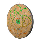 Atomic Metal Cage Dartboard, Tan Dartbord (Voorkant Rechts)