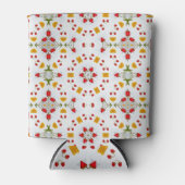 Atomic Mid Century Flower Blikjeskoeler (Voorkant)