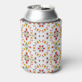 Atomic Mid Century Flower Blikjeskoeler (Blikje Achterkant)