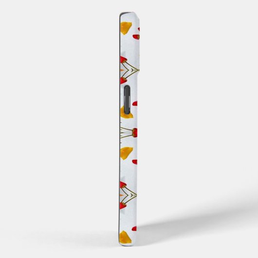 Atomic Mid Century Flower Case-Mate iPhone Case (Achterkant / Rechts)