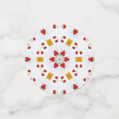 Atomic Mid Century Flower  Confetti (Kleine voorkant)