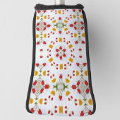 Atomic Mid Century Flower  Golfheadcover (Draai 90)