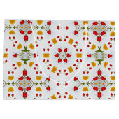 Atomic Mid Century Flower  Groot Cadeauzakje (Achterkant)