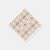 Atomic Mid Century Flower  Servet (Hoek)