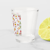 Atomic Mid Century Flower Shot Glas (Rechts)