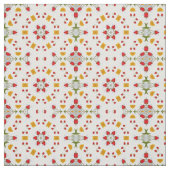 Atomic Mid Century Flower  Stof (Swatch)