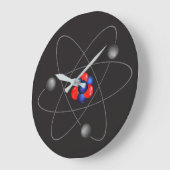 Atomic Mid-Century Modern Retro Nuclear Grote Klok (Hoek)