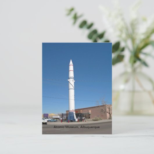 Atomic Museum, Albuquerque New Mexico Briefkaart (Staand voorkant)