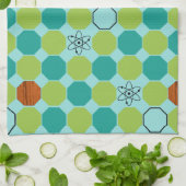 Atomic Octagons Kitchen Towel Theedoek (Gevouwen)
