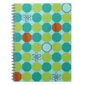 Atomic Octagons notebook Notitieboek (Voorkant)