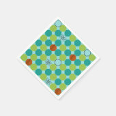 Atomic Octagons Paper Napkins Servetten (Hoek)