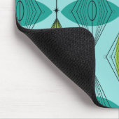 Atomic Ogee & Starbursts Mousepad Muismat (Hoek)