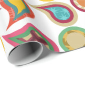 Atomic Paisleys Cadeaupapier (Rol Hoek)