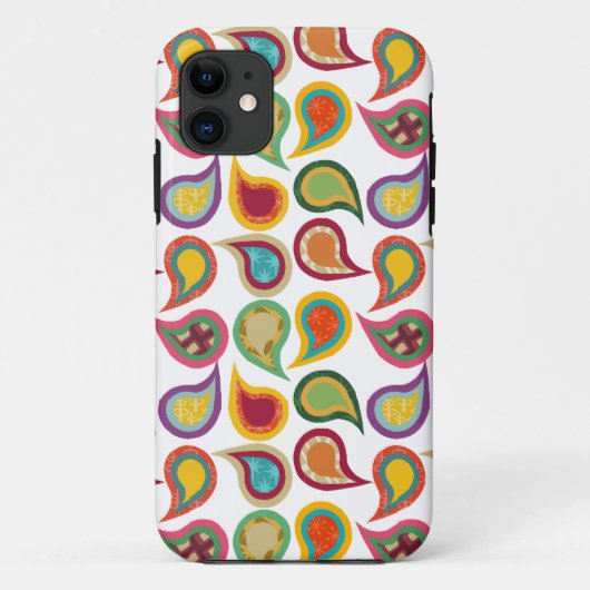 Atomic Paisleys Case-Mate iPhone Case (Achterkant)