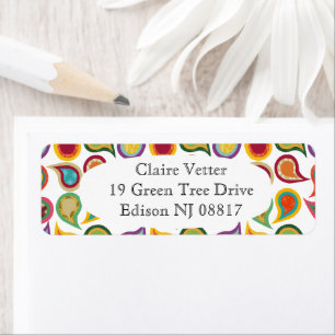 Atomic Paisleys Etiket