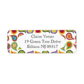 Atomic Paisleys Etiket (Voorkant)