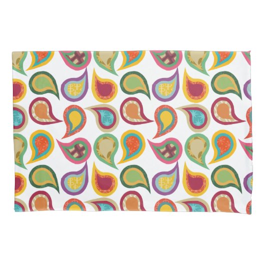 Atomic Paisleys Kussensloop (Voorkant)