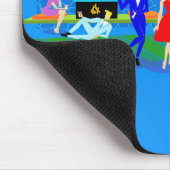 Atomic Palm Springs Cocktail Party Mousepad Muismat (Hoek)