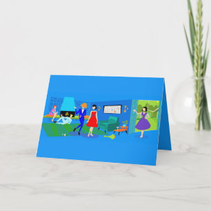 Atomic Palm Springs Cocktail Party Uitnodiging