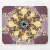 Atomic Particle - Fractal Mousepad Muismat (Voorkant)