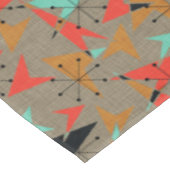 Atomic Patronen, Fifties Style Tablecloth, 52 x 70 Tafelkleed (Gekanteld)