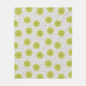 Atomic Pinwheels Fleece Deken (Voorkant)