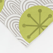 Atomic Pinwheels Fleece Deken (Hoek)