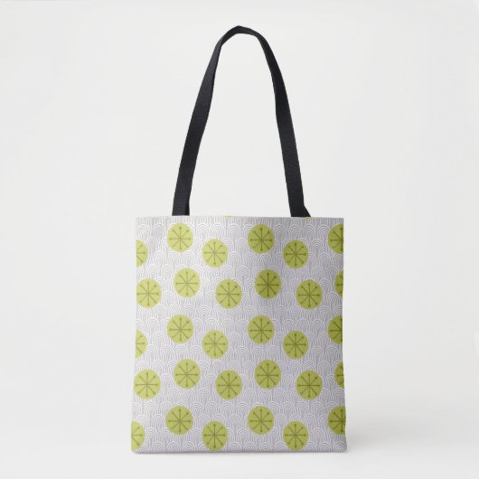 Atomic Pinwheels Tote Bag (Voorkant)
