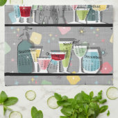 Atomic Retro Cocktails 2026 Kalender Theedoek (Gevouwen)