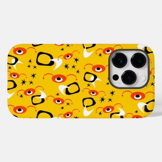 Atomic Retro Spiers Case-Mate iPhone Case (Achterkant (horizontaal))