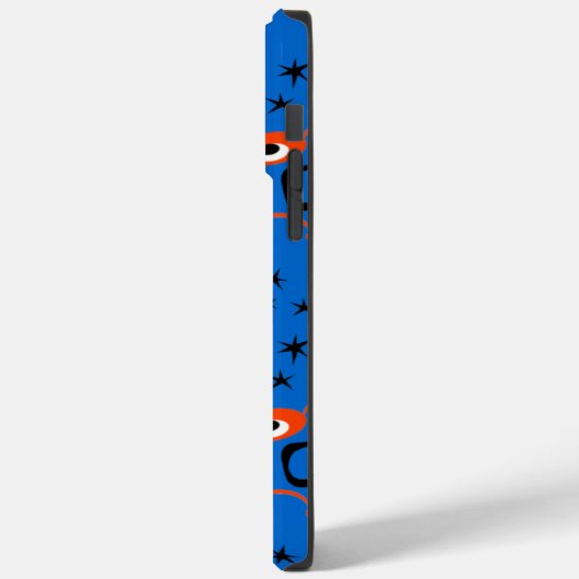 Atomic Retro Spiers Case-Mate iPhone Case (Achterkant / Links)