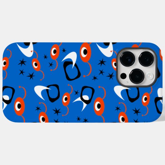 Atomic Retro Spiers Case-Mate iPhone Case (Achterkant (horizontaal))