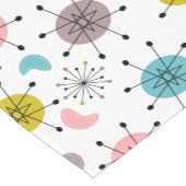 Atomic Retro Starburst Patroon Korte Tafelloper (Hoek)