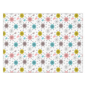 Atomic Retro Starburst Patroon Tafelkleed (Voorkant (Horizontaal))