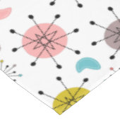 Atomic Retro Starburst Patroon Tafelkleed (Gekanteld)