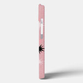 Atomic Roze Starbursts iPhone 6/6S Hoesje (Achterkant / Links)