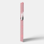 Atomic Roze Starbursts iPhone 6/6S Hoesje (Achterkant / Rechts)