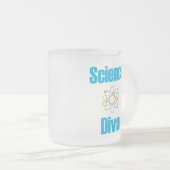 Atomic Science Diva Matglas Koffiemok (Voorkant rechts)