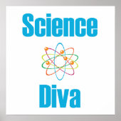 Atomic Science Diva Poster (Voorkant)