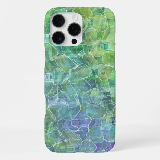 atomic sea glass :  iPhone hoesje (Achterkant)